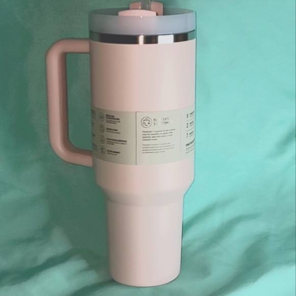 THE CLEAN SLATE 🩷Bloom🩷 H2.0 FLOWSTATE TUMBLER 40oz NEW IN BOX💕 - Picture 2 of 7